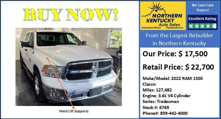 2022 RAM 1500 Classic Tradesman 4x4 Crew Cab 5'7's photo