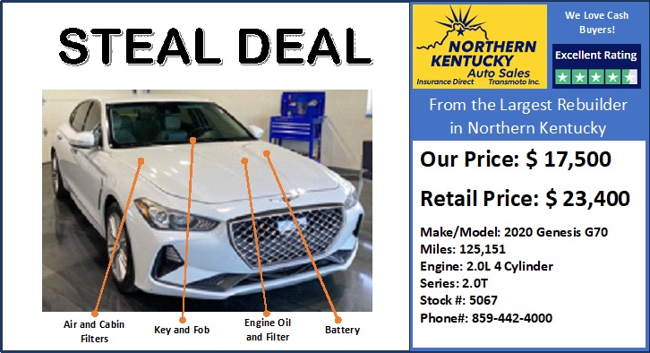 2020 Genesis G70 2.0T Standard's photo