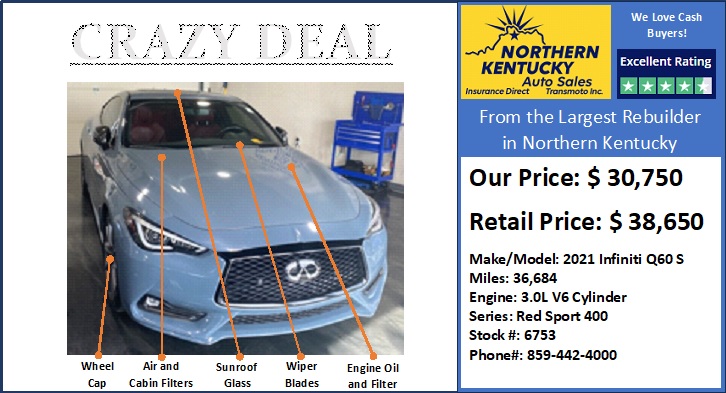 2021 INFINITI Q60 RED SPORT 400's photo