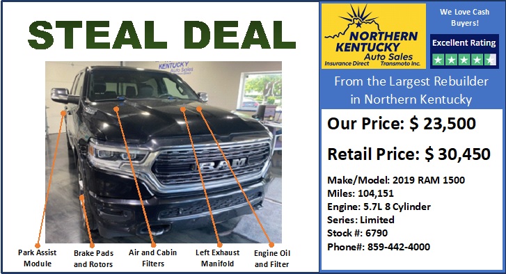 2019 RAM 1500 Limited 4x4 Crew Cab 5'7's photo