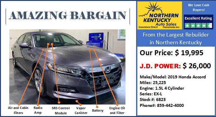 2019 HONDA ACCORD 