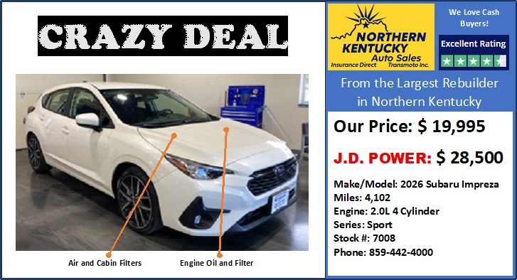 2026 SUBARU IMPREZA