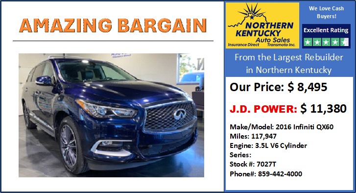 2016 INFINITI QX60 Base