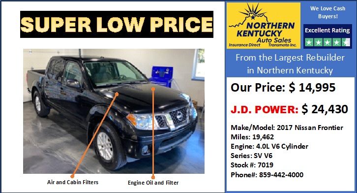 2017 NISSAN FRONTIER